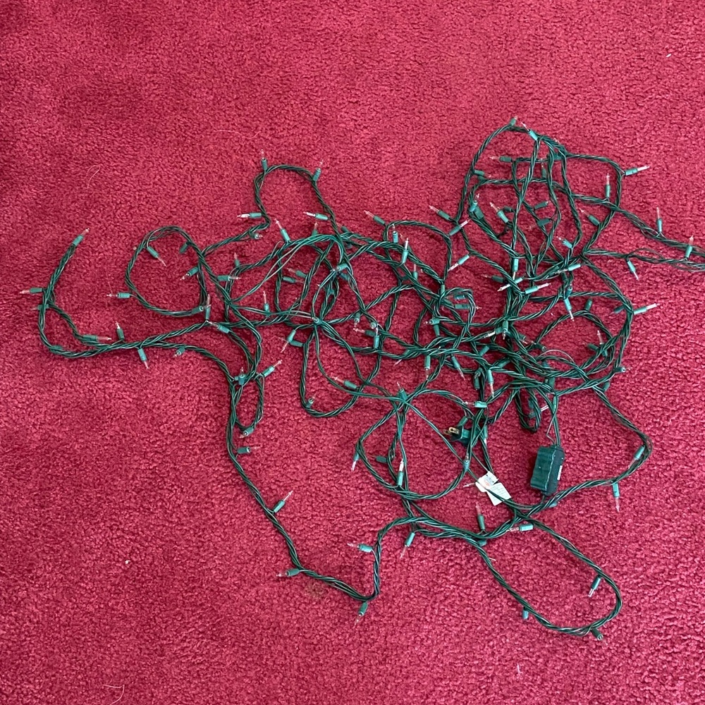 Green String Decoration Lights